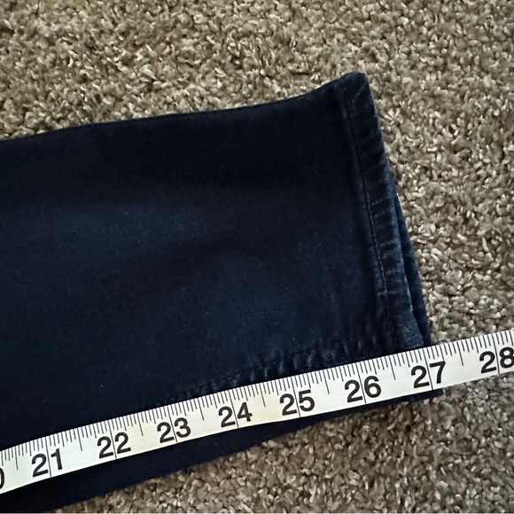 7 for all mankind the ankle skinny denim jeans B(AIR) size 31 high stretch - Picture 15 of 16